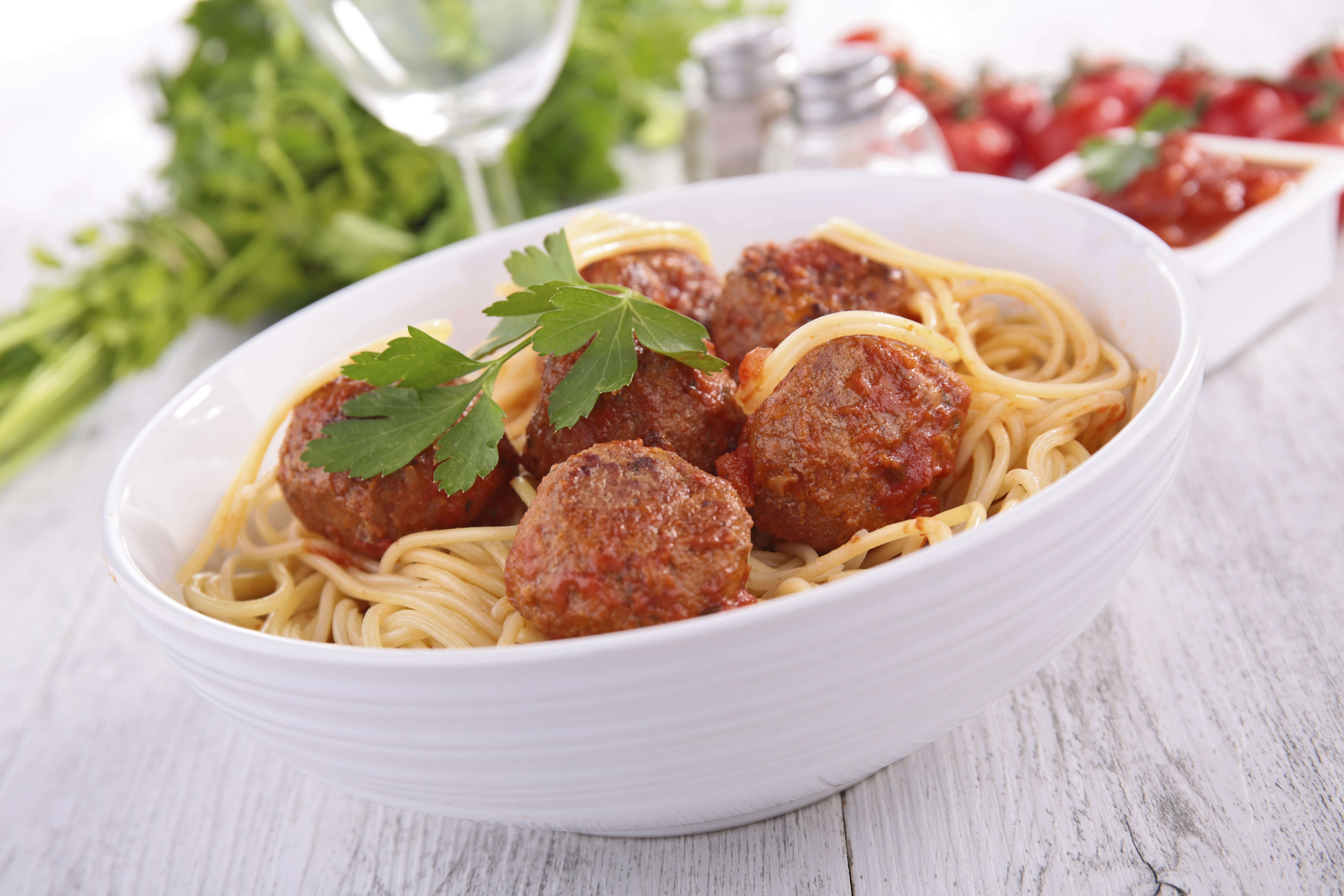 A history of spaghetti and meatballs