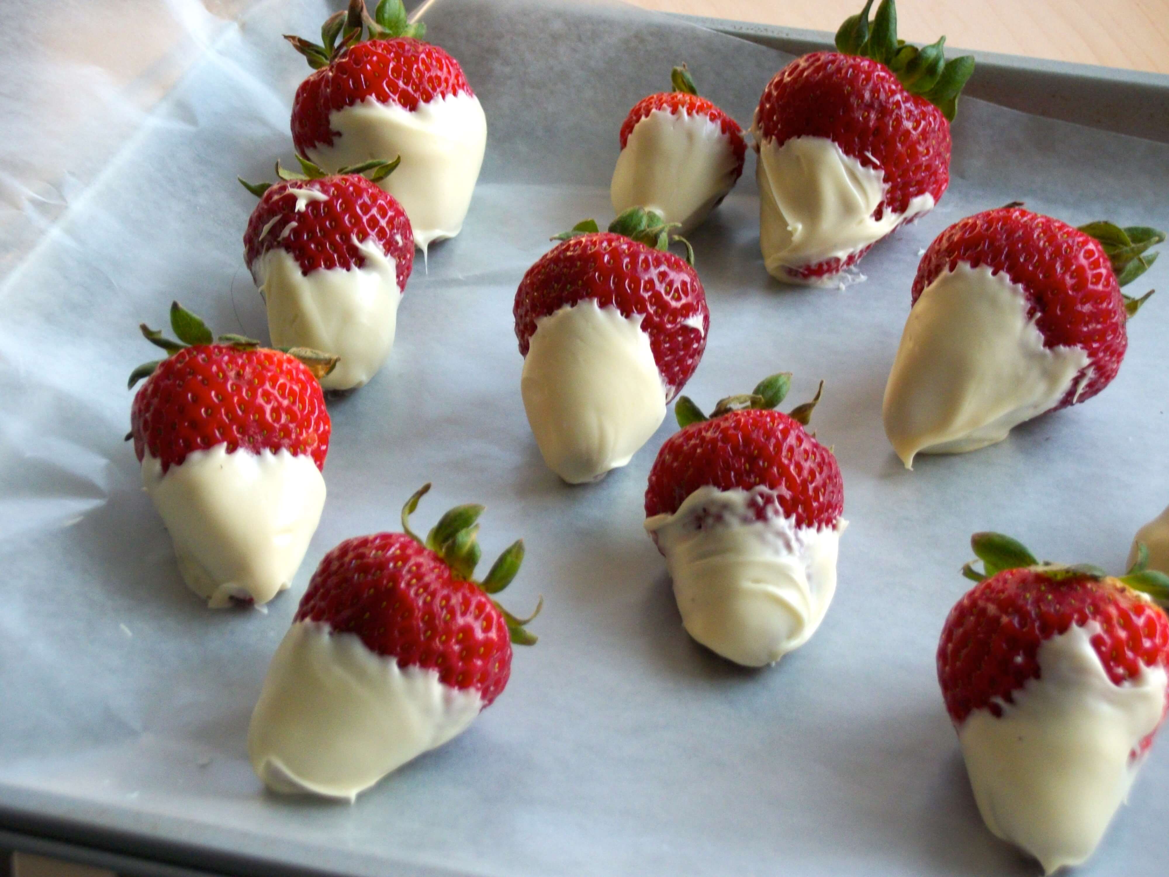 Double Chocolate Dipped Strawberries