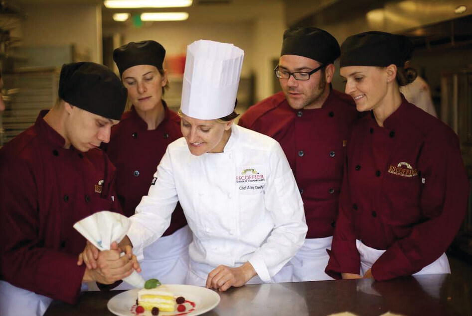 pastry chef students