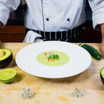 Creamy avocado soup