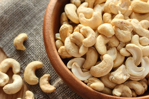Raw cashews are a versatile thickening agent for vegan meals.