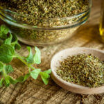 oregano spices and olive oil from greece