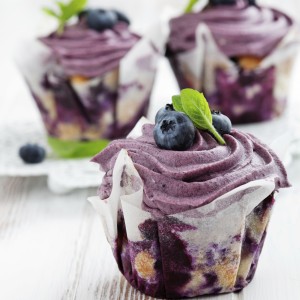 Blueberry cupcakes