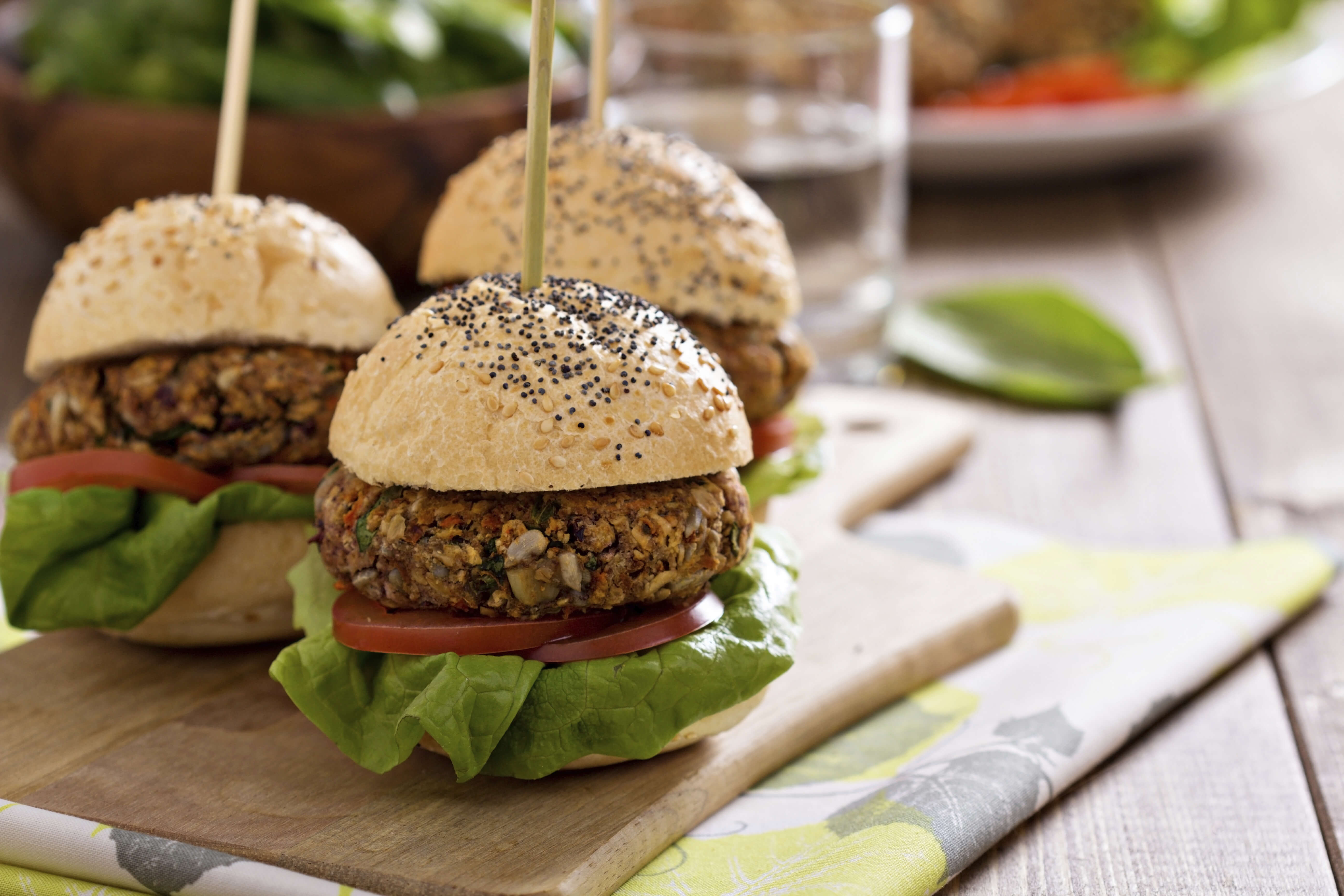 Make a mushroom burger instead of a cheeseburger.