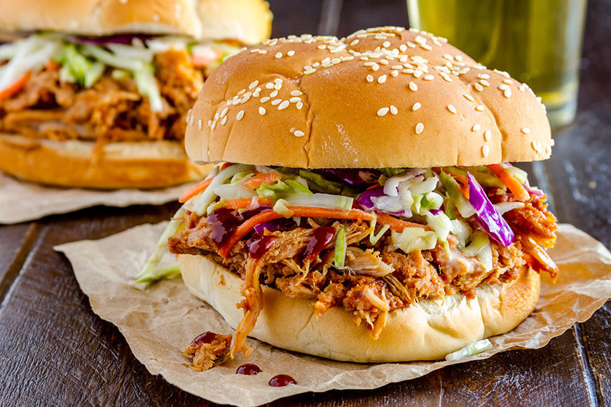 Barbecue pulled pork is the perfect 4th of July main dish.