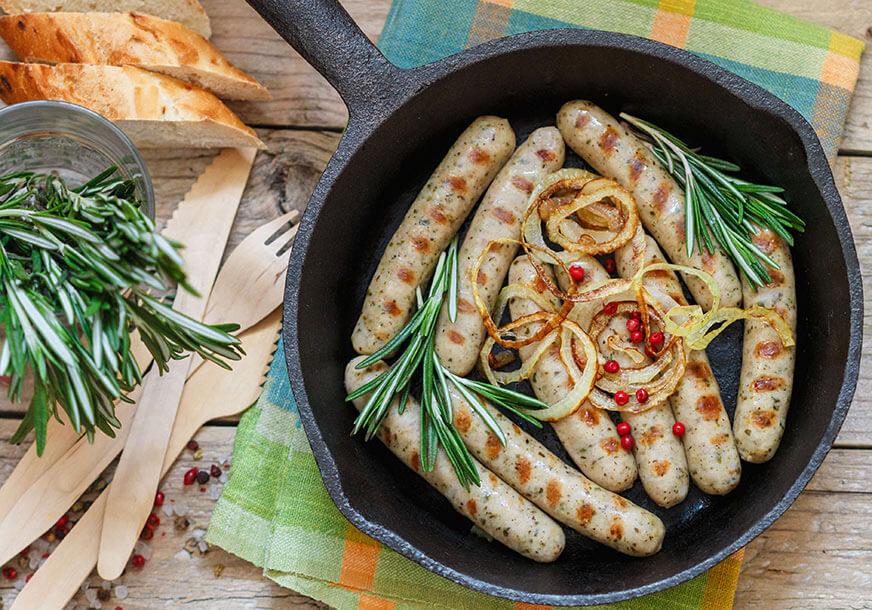 Seasoning a cast-iron skillet can help bring better flavor to your dishes.