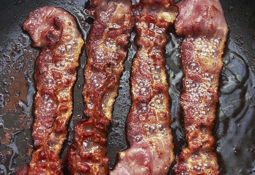 In a skillet isn't the only way to cook bacon.