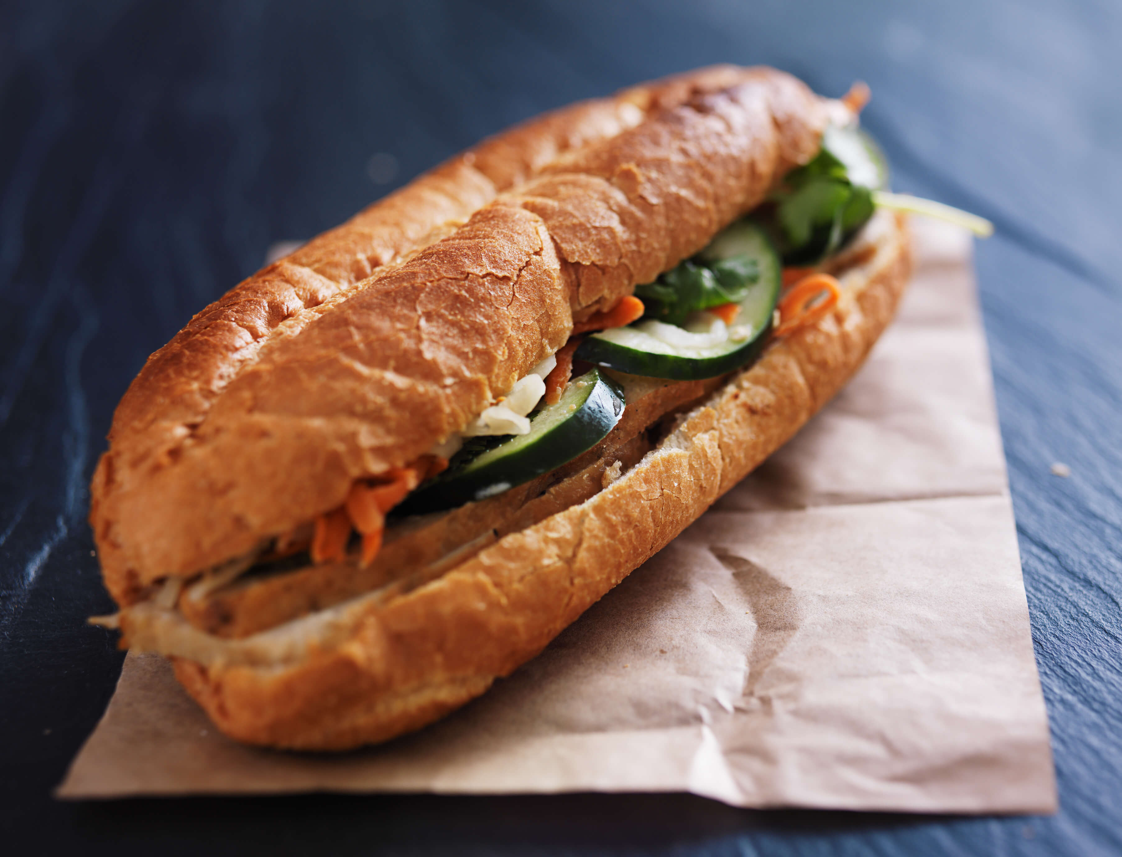 Making a banh mi sandwich is one way to try something different at lunch.