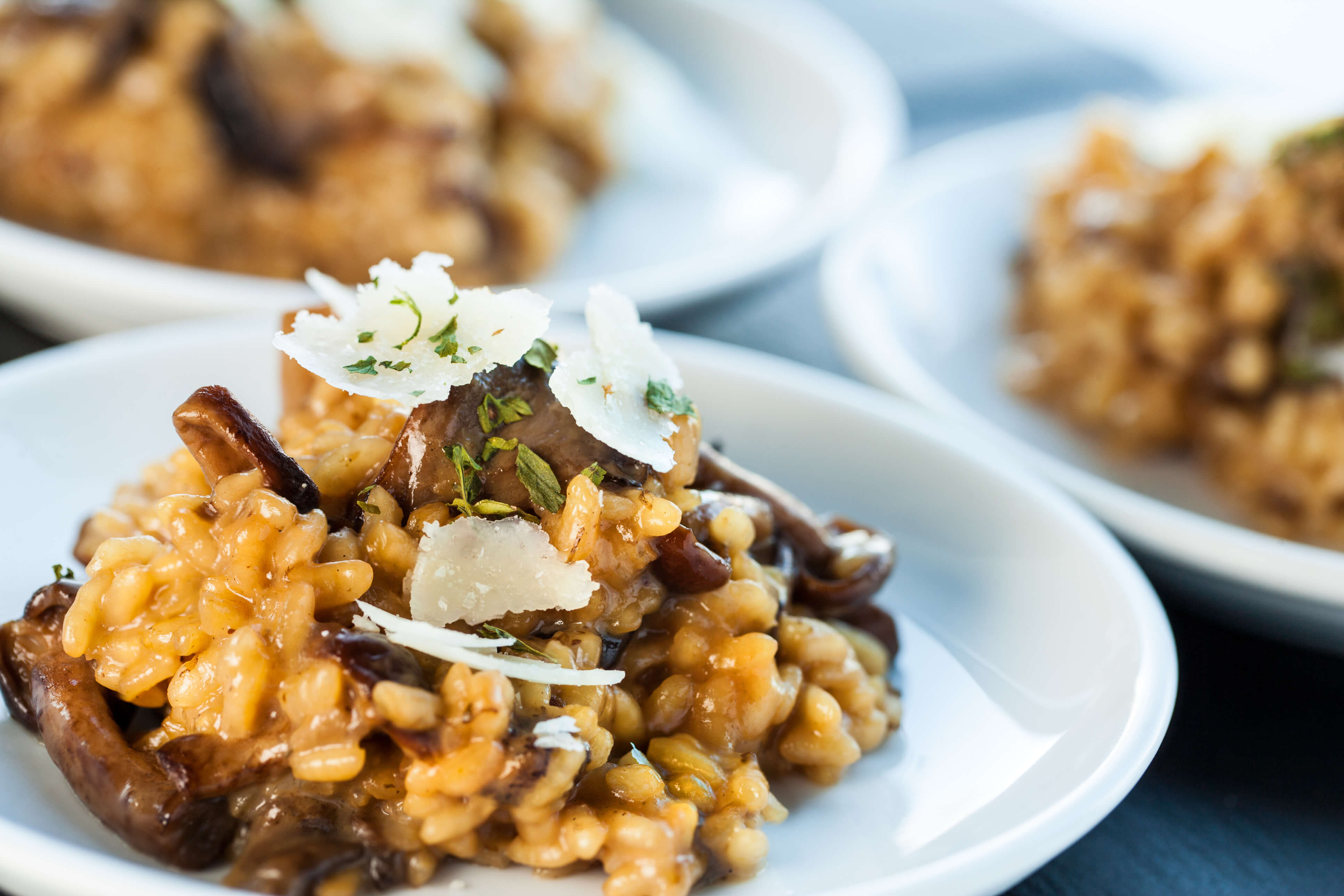 Cooking classic risotto can be a hands-on process that lasts over an hour.