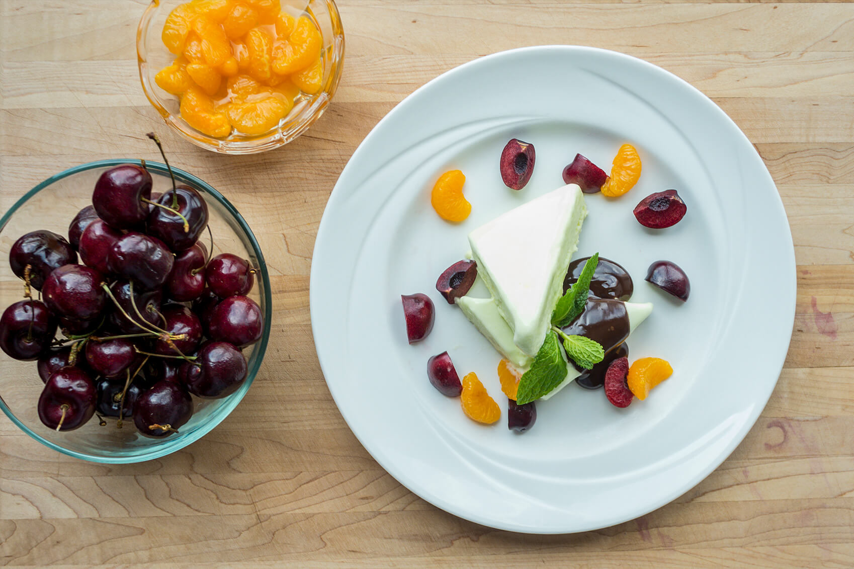 This mint chocolate semifreddo is the perfect summer dessert.