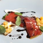 Seared Watermelon Carpaccio