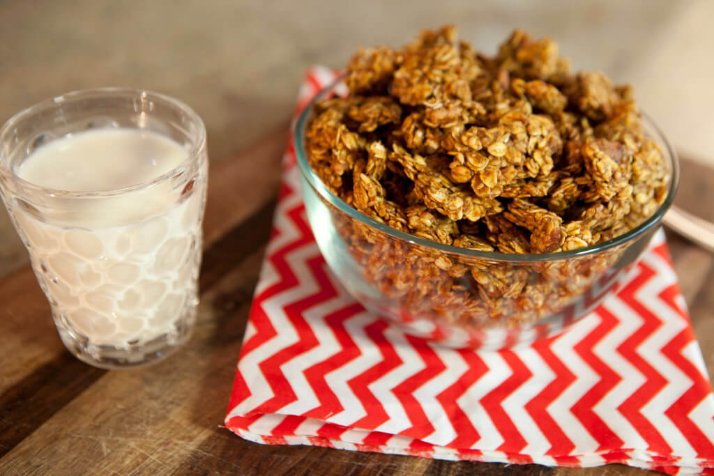 This granola is packed with tons of flavor and vitamins and minerals.