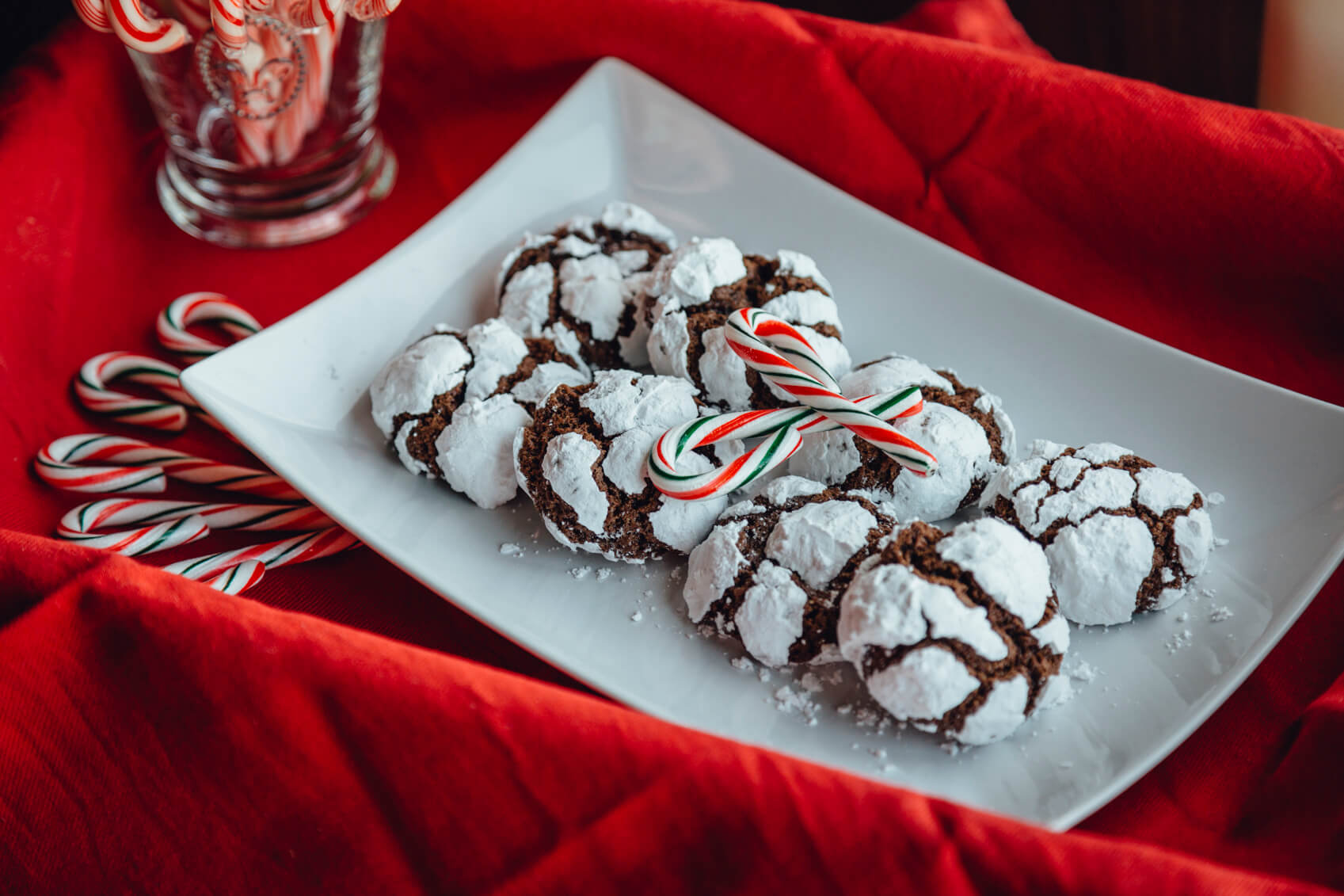 If you want to give these cookies some extra holiday cheer, add a bit of peppermint oil!