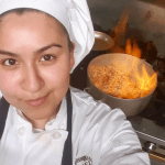 Chef Ashley Vazquez, Escoffier Online culinary arts graduate.