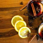 Mulled wine is a great holiday drink.