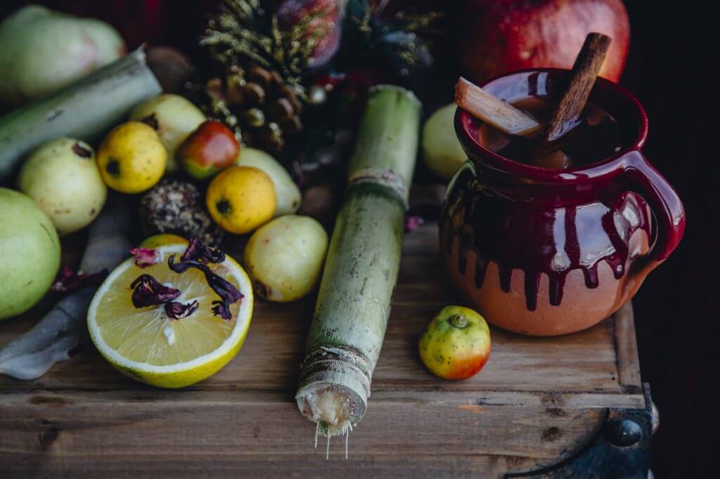 Fresh sugar cane gives this drink a very unique flavor.