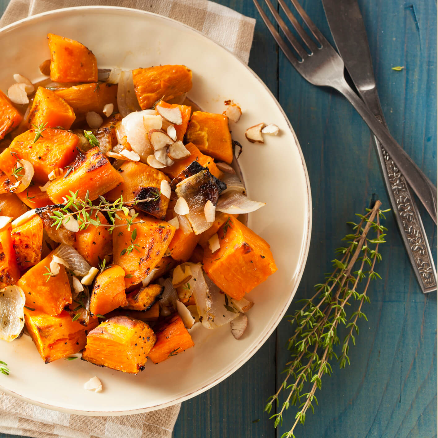 Sweet potatoes can be served as a side dish or dessert.