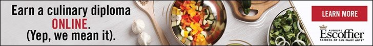 Earn your online diploma in the culinary and pastry arts.