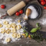 Ingredients laid out for kitchen hacks examples