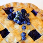 This berry pie is the perfect summer dessert.