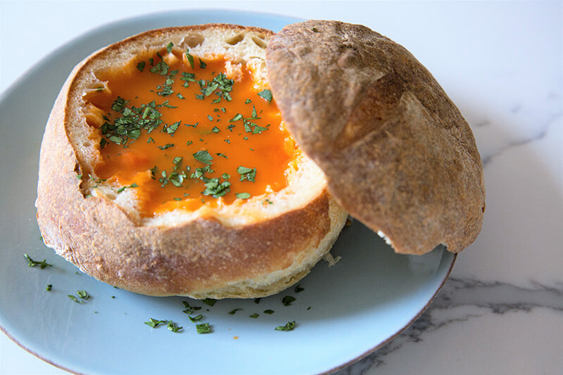 Learn how to make your own bread bowls.