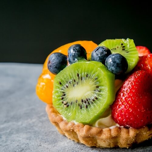 Mini tarts are the perfect way to show off bright fresh fruit.