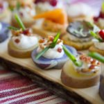 Canapes are the perfect hors d'oeurves for the holidays.