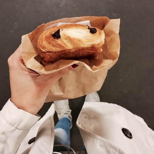 Handheld pastries are a popular food truck offering.