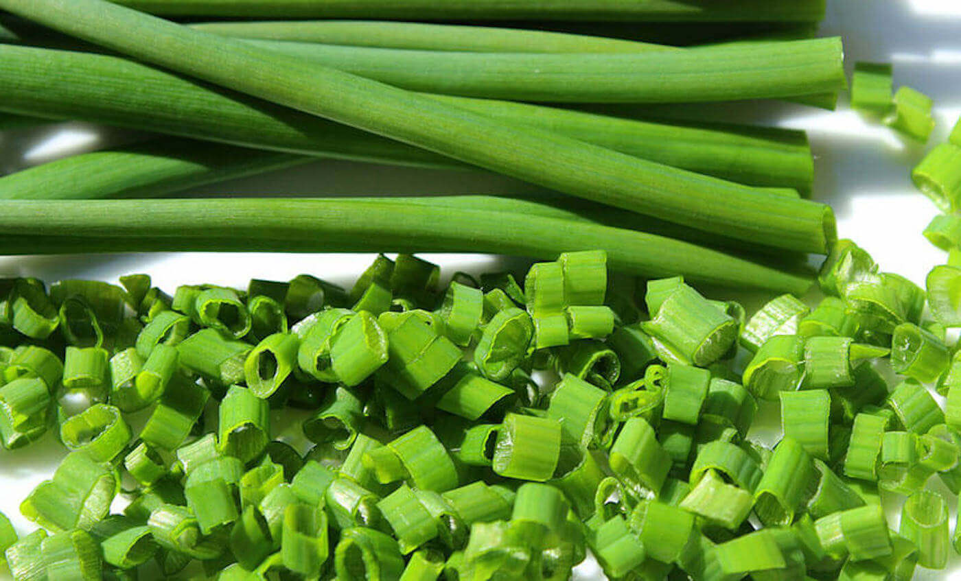 sliced green onion