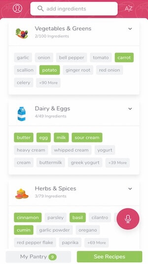 Top Apps For Finding Recipes For Ingredients You Already Have