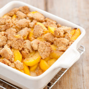 Peach Crumble