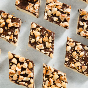 Chocolate Cherry Hazelnut Bars