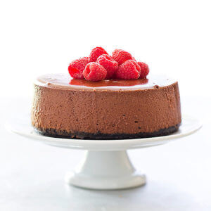 Slow Cooker Chocolate Cheesecake