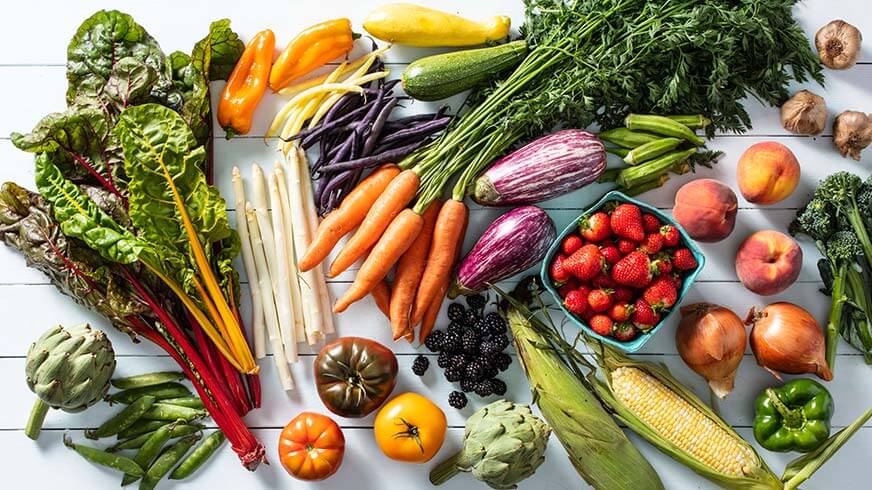 Farmers Market produce