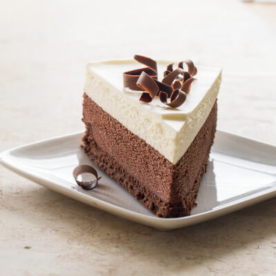 Triple Chocolate Mousse Cake