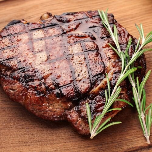 A grilled steak is one excellent choice for Father’s Day dinner.