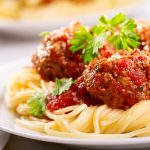 A spaghetti dinner just isn’t complete without meatballs.