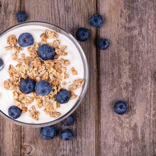Healthy vs. unhealthy yogurt