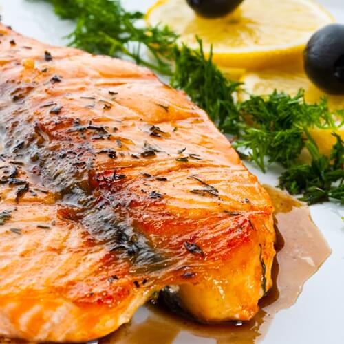 Baking is the best method of cooking seasoned fish.