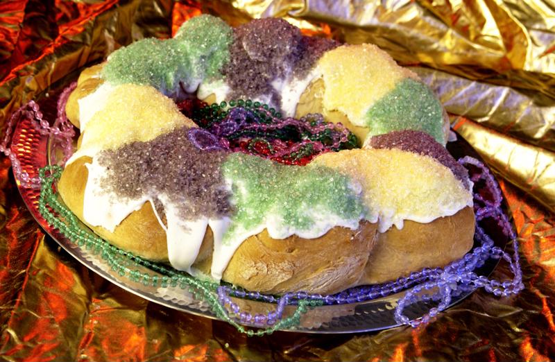 Make a king cake this Mardi Gras.