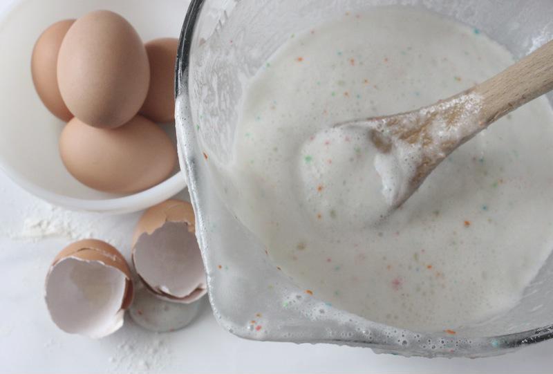 Thoroughly combining the ingredients in your batter is a big part of making a great cake.