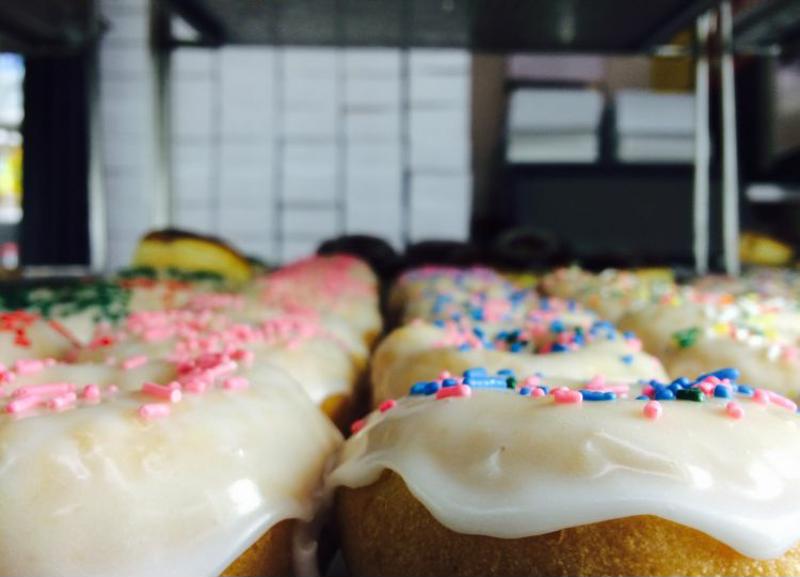 Eggnog can spice up your doughnuts.