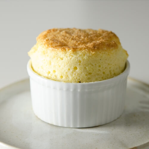 Don’t worry about your souffle deflating while it’s baking.