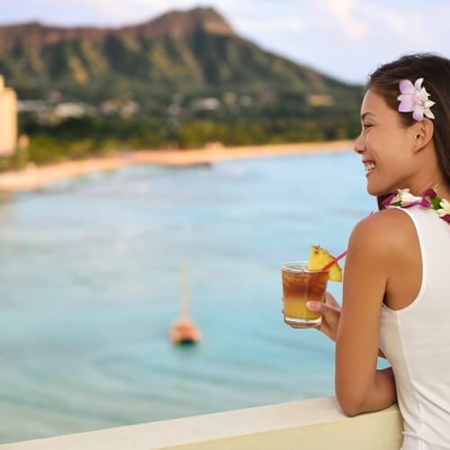 Enjoy a mai tai as if you’re in Hawaii.