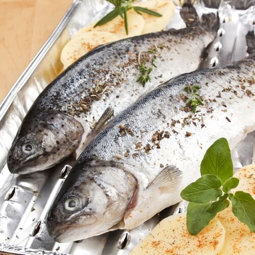 Fish doesn’t always have to be broiled, it can be poached or even steamed.
