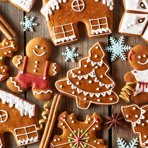 Gingerbread cookies add a little life to every holiday cookie plate.