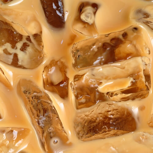 Iced coffee is refreshing on a hot day. Don’t dilute it with ice cubes, make coffee cubes instead.