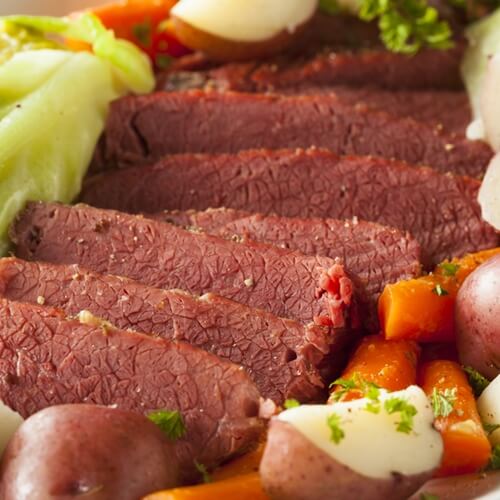 It wouldn’t be St. Patrick’s Day without corned beef and cabbage.