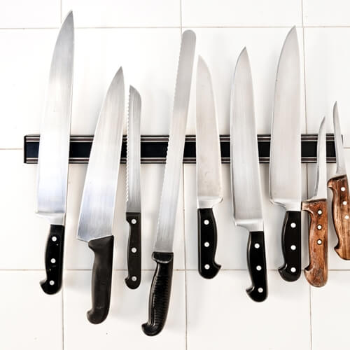 Kitchen knives are just one tool that all chefs need.