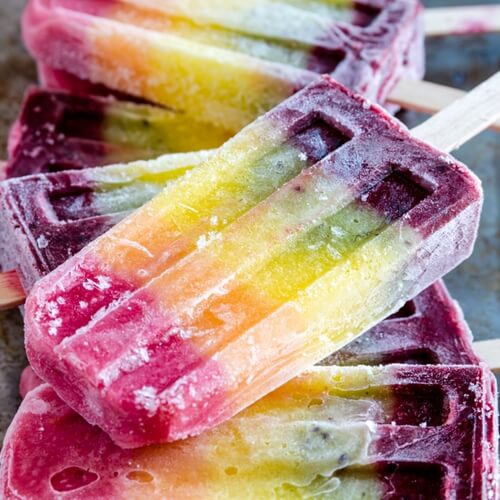 Make ice pops with your favorite juices.